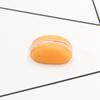 Accesorios Pegamento Crema Comida Simulada Postre Exquisito Macaron Mitad Cortado Decoración de Belleza para Teléfono Móvil DIY Resina