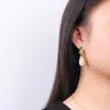 Pendientes de jade hetiano de plata s925 con carácter, estilo étnico, color azul quemado, para mujer, pendientes de gota de agua, pendientes Xiangyun, tendencia.