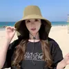Chal Sombrero para Senderismo y Acampada, Nuevo Estilo de Verano Mascarilla Facial Multifuncional, Sombrero con Protección Solar que Cubre el Rostro para Mujeres, Sombrero de Sol de Ala Ancha para Exteriores