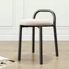 Taburete Creativo Ins para Vestir Taburete Pequeño Moderno Taburete de Sala de Estar Taburete de Ocio Taburete Simple Taburete para Manicura en Casa Taburete de Maquillaje con Respaldo