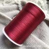 Fio de nó chinês corda vermelha atacado 100 metros linha vermelha corda de mão material de corda de fio trançado DIY 5 fios Coreia do Sul fio