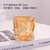 Uma Variedade de Copos de Vidro Transparentes Criativos para Velas de Aromaterapia Sem Fogo, Copo de Vidro para Velas de Aromaterapia DIY, Castiçal