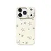 Funda de teléfono esmerilada con lunares de estrella de cinco puntas adecuada para Apple, Huawei, Vivo, Xiaomi, Oppo, Honor, iPhone 17 Pro