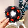 Bolsa de Rede para Cabelo de Dança Infantil Ballet Latinas Exame de Grau Rede para Cabelo Bola de Cabelo para Cabelo de Dançarina Artefato para Cabelo