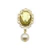 Pingente de pérola embutido de 13*18mm, pulseira com fivela de diamante, acessórios para cabelo, corrente, pingente, acessórios de joias DIY