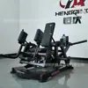 Entrenador de muslo externo, equipo de entrenamiento de fuerza para gimnasio, equipo de fitness comercial, entrenador de abducción de cadera y cadera externa