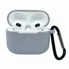 Funda Protectora Apple AirPods 3 Apple Tercera Generación Funda Protectora de Silicona Funda para Auriculares Inalámbricos Funda Líquida de Una Pieza