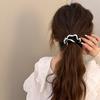 Goma para el Pelo de Encaje Fresco, Cuerda para el Pelo de Cola de Caballo, Diadema, Nuevo Estilo 2024, Cuerda para el Pelo Coreana para Cola de Caballo, Goma para el Pelo de Alta Elasticidad para Mujer