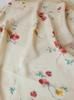 Novo Tecido Estampado de Linho Tencel Estilo Chinês, Vestido Qipao Tradicional Estilo Chinês, Camisa Hanfu Fina de Verão, Tecido para DIY Feito à Mão