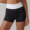 Novos shorts esportivos femininos estilo europeu e americano, levanta bumbum, alta elasticidade, secagem rápida, respirável, calças de yoga justas, leggings para fitness e corrida