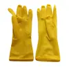 Guantes de Látex Oxford Engrosados Hongbao Resistentes al Desgaste y a la Grasa de Goma Domésticos Antiácidos y Alcalinos Guantes de Limpieza para Cocina