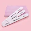 Lima de uñas lima de uñas lima recta profesional gris lijado de doble cara fabricantes de lima de uñas suministro directo en stock