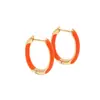 Venta Caliente Transfronteriza Esmalte Goteo Glaseado Lujo Ligero Temperamento Moda Pendientes Pendientes Pendientes Retro Pendientes de Mujer de Gama Alta Venta al por Mayor