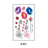 Pegatinas de tatuaje pequeñas y frescas, directas de fábrica, nuevas, de alto sentido, con letras en inglés, pegatinas de tatuaje personalizadas de figuras pequeñas