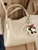 Bolso Cubo de Alta Apariencia Elegante 2026, Bolso Cesta, Bolso de Mano Informal de Nicho Moda Coreana, Bolso Cruzado para Viajar al Trabajo
