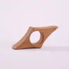 Prensa de Libros de Madera Maciza, Sujetapáginas para Lectura Transfronteriza, Gadget para Leer con una Mano, Marcador de Libros de Madera, Anillo de Prensa para Libros de Madera de Haya
