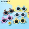 Gafas de Sol de Conejito Lluvioso para Niños Verano Lindas para Niñas Protección Solar Dibujos Animados Fiesta Gafas de Sol para Niños Modernas y Elegantes