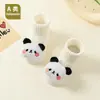 Calcetines para Bebé Recién Nacido Primavera y Verano Delgados Antibacterianos y Desodorantes de Algodón Peinado Calcetines Infantiles de Dibujos Animados Antideslizantes para Niños Pequeños