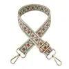 Nuevos accesorios para bolsos con correa de hombro ancha de color, correa decorativa para un solo hombro, bandolera de color en contraste, correa larga para bolso transfronterizo de comercio exterior