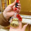 Souvenirs Culturales y Creativos del Año del Caballo, Bolsas de la Suerte de Paz y Riqueza, Llaveros, Colgantes Pequeños, Dijes para Bolsos, Regalos de Cumpleaños para Negocios