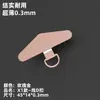 Soporte para Teléfono Móvil con Clip Metálico Giratorio de 360 Grados, Conexión Fija Giratoria de Acero Inoxidable, Duradero y Resistente, Correa para Teléfono Móvil