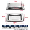 Hebilla de Acero Inoxidable para Puerta Corredera con Manija Oculta Tirador Empotrado para Puerta de Gabinete Tirador Invisible para Muebles de Gabinete Manija Empotrada