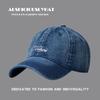 Gorra para Hombre y Mujer de Mezclilla Estilo Béisbol Primavera Verano Otoño Moda Tendencia Exterior Ocio Deportes Gorra Protector Solar