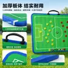 Pizarra Táctica Portátil de Fútbol para Entrenadores, Borrable y Escribible, para Demostración y Comando, Equipo de Entrenamiento Táctico para Entrenadores