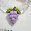 Color Sólido Fruta Piña Fresa Resina Accesorios Pegamento Crema DIY Hecho a Mano Accesorios para el Cabello Hebilla de Zapato Llavero Materiales Venta al por Mayor