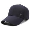 Sombrero de primavera y verano para hombre, gorra de béisbol casual para exteriores, visera alargada, gorra con visera para mediana edad y ancianos, protección solar, sombrero de pesca