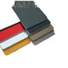 Painel de Fibra de Carvão de Bambu Metal Escovado Folheado de Madeira Painel de Folheado Sólido Painel de Metal para Animais de Estimação Textura de Madeira de Bambu Pendurado na Parede à Prova d'Água