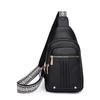 Atacado transfronteiriço 2024 primavera e verão nova bolsa de peito feminina bolsa de cintura para meninas bolsa de ombro bolsa de peito leve portátil bolsa de peito multicamadas