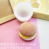 Galletas de Crema de Concha de Leche de Fresa Hamburguesa Segmento de Plátano Corazón Pastel Pellizco Molde de Silicona Molde DIY Hecho a Mano