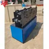 Máquina Retificadora de Tubos Quadrados e Redondos, Máquina Retificadora de Perfis Angulares e Tubos Quadrados, Equipamento de Manutenção de Tubos para Andaimes de Construção