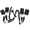 Productos para adultos, bondage de cama, ayudas sexuales SM, correas de bondage de felpa, accesorios eróticos para la cama