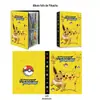 Álbum de Cartas Pokemon Transfronteiriço Coleção de Cartas Armazenamento de Pacotes de Cartas Pokemon Grades 4x4 para 240 Cartas