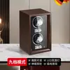 Marca alemana relojero de madera anti-magnético silencioso enrollador de cuerda reloj automático agitador de relojes regalo de Navidad