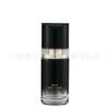 Botella Plana Botella de Vidrio con Degradado Negro Material de Empaque para Set de Productos para el Cuidado de la Piel Botella de Esencia de 40 ml Botella para el Cuidado de la Piel Crema en Stock