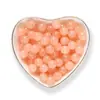 Cuentas de esmalte de color sólido de imitación de gelatina, cuentas dispersas, accesorios de pulsera hechos a mano, accesorios de pulsera
