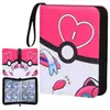 Suministro Directo de Amazon Carpeta Coleccionadora de Cartas Pokemon Álbum de Tarjetas de Almacenamiento Anime 4 Ranuras 9 Ranuras Paquete de Álbum de Cartas Pokemon