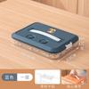 Caja para albóndigas portátil de gran capacidad para el hogar, multicapa, con temporizador, para almacenar alimentos congelados rápidamente, para refrigerador
