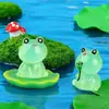 Rana Luminosa Micro Paisaje DIY Resina Accesorios Transfronterizos Animal Pequeño Mini Adornos Adornos Creativos para Coche