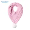 Bufanda infantil Babamama invierno gruesa cálida jacquard amor bufanda para niño bufanda engrosada para niña bufanda