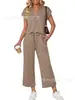 Conjunto Casual de Dos Piezas para Mujer Amazon 2026 para Vacaciones de Primavera, Atuendo para Viaje a la Playa, Moda Casual para Crucero