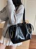Bolsa de Axila Retrô de Nicho para Mulheres 2025 Nova Tendência Bolsa Tote Coreana Simples de Grande Capacidade Bolsa para o Dia a Dia