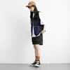 Colete Jeans Workwear Masculino Primavera/Outono 2026 Retrô Americano Design Solto com Senso de Moda Colete Jaqueta Tendência