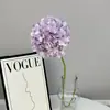 Flores Artificiales Nuevas para Boda Transfronterizas, Paletas de Dulce, Hortensias, Flores Secas, Arreglo de Piso para Salón de Bodas, Decoración de Pared de Fondo, Materiales Florales, Flores Falsas