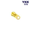 Tirador de cremallera YKK genuino No. 5 tiradores metálicos largos y cortos, tirador de trompa de elefante, tirador de cremallera no bloqueable para bolsas y bolsos YKK