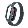 Adecuado para Correa Xiaomi Mi Band 8, Pulsera de Bucle Magnético Milanesa, Caja de Metal, Correa Xiaomi Mi Band 7