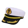 2025 Nuevo Primavera y Verano Fiesta de Rendimiento Escenario Yates Gorra Azul Marino Marinero Capitán Exterior Gorra para el Sol